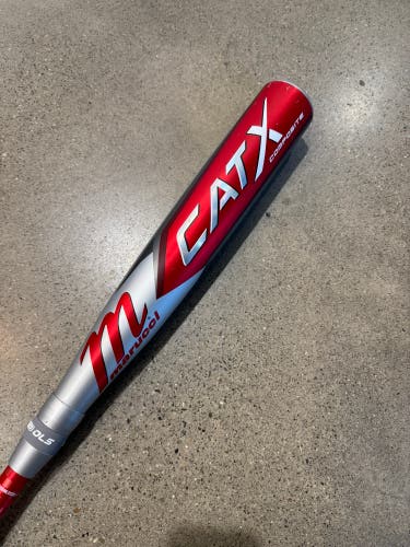 2023 Marucci CAT X Composite Bat USSSA Certified (-5) Composite 26 oz 31" (Used)