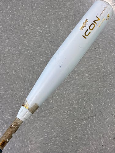 2024 Rawlings Icon Composite Bat USSSA Certified (-5) Composite 25 oz 30" (Used)