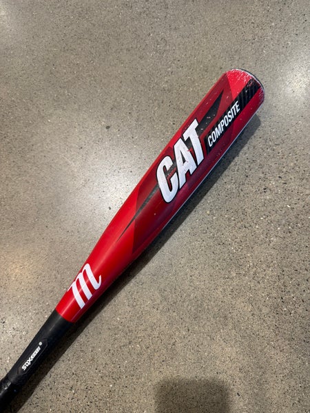 2019 Marucci CAT Composite Bat USSSA Certified (-10) Composite 18 oz 28" (Used)