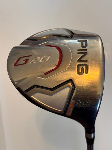 2011 Ping G20 Right Handed Driver Stiff Flex 10.5 Loft (Used)