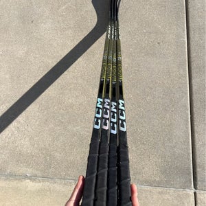 4 STICKS Senior CCM Super Tacks AS-V Pro Left Hand Hockey Stick P28 Pro Stock (Used)