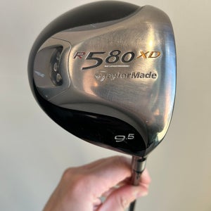Used Men's TaylorMade R580 XD Right Handed Driver | Stiff Flex | Mitsubishi Rayon Tour Shaft