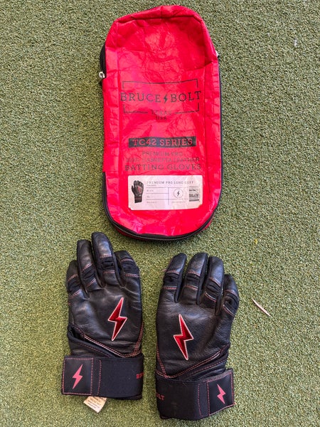 Youth Large Bruce Bolt Batting Gloves (Used)
