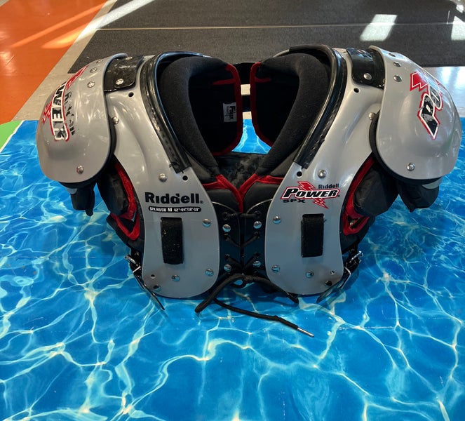 Medium Adult Riddell Power SPX Shoulder Pads (Used)