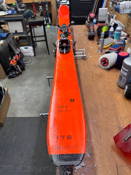 Alpine Touring Blizzard  Zero G 95 Skis With Bindings Max Din 14 (Used)