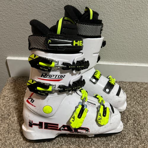 Head Raptor Jr Racing Ski Boots US Youth 4 / Mondo 22.5
