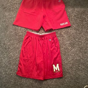 Maryland Red XL Men's Champion Shorts (Used)