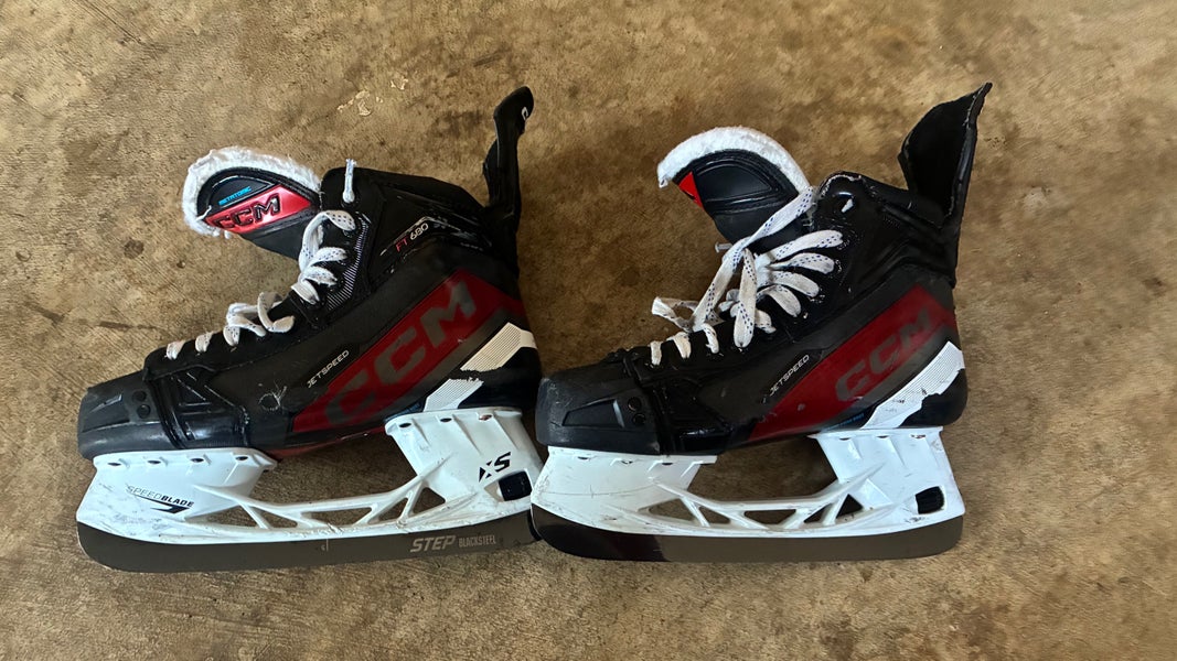 Used CCM Jetspeed FT680 Hockey Skates Regular Width Size 6.5