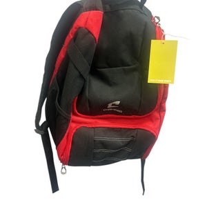 Used Champro PRODIGY BACKPACK BB/SB Player Backpack Black And Red 11862-S000091819