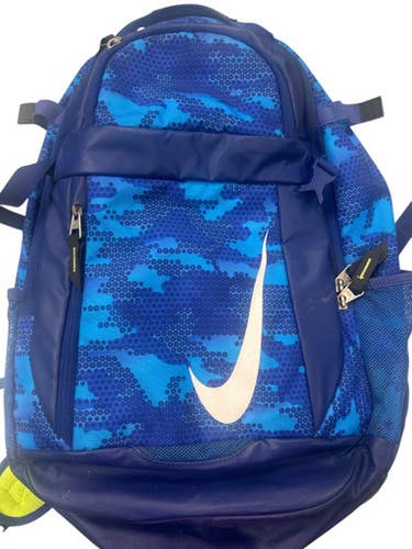 Used Nike BSBL ROY/WHT BB/SB Player Carry Bag Royal Blue And White SM 11862-S000091805