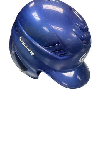 Used Rawlings RCFH 6 1/2 - 7 1/2 Batting Helmet No Mask Royal Blue SM 11862-S000091801