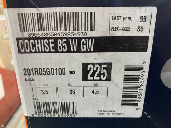 Mondo 22 & 22.5 Tecnica All Mountain Cochise Ski Boots Soft Flex (New)