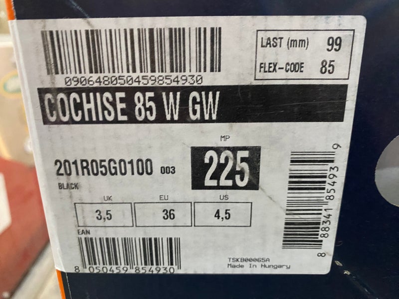 Mondo 22 & 22.5 Tecnica All Mountain Cochise Ski Boots Soft Flex (New)