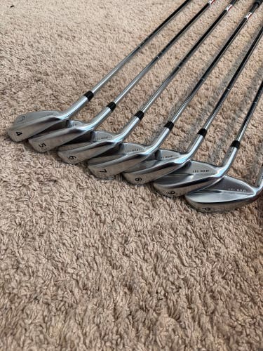 Men's Takomo 101 Left Hand Iron Set Stiff Flex Steel Shaft (Used)