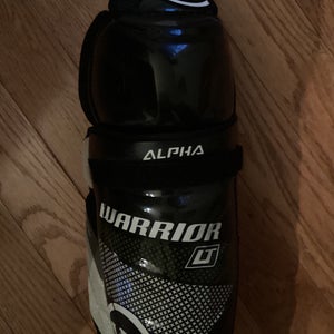 Junior Warrior Alpha LT 12" Shin Pads (New)