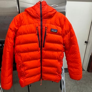 Orange Men's Large Patagonia  Fitzroy Down Jacket (Used)