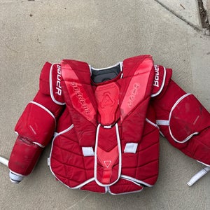 XL Bauer Mach Goalie Chest Protector Pro Stock (Used)