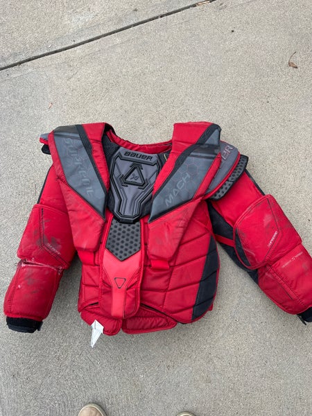 XL Bauer Mach Goalie Chest Protector Pro Stock (Used)