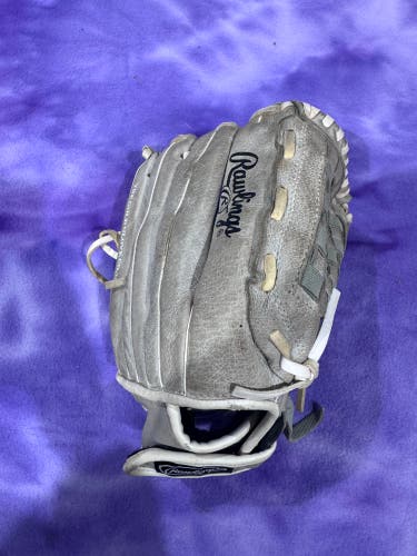 Gray Rawlings Highlight Series RH Pitcher's Baseball Glove 12" (Used)