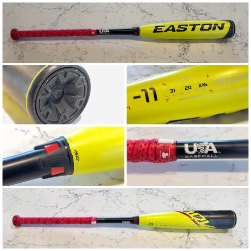 2023 Easton ADV 360 Composite USABat Certified Bat (-11) 20 oz 31" (Used)