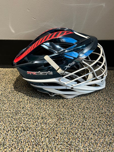 Used Chrome Blue Cascade XRS Pro Helmet | GREAT CONDITION