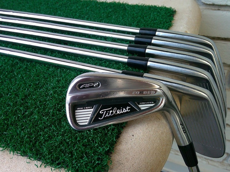 Titleist 710 AP2 (5i-PW) Iron Set w/ KBS TOUR 130g X-Stiff Flex Shafts