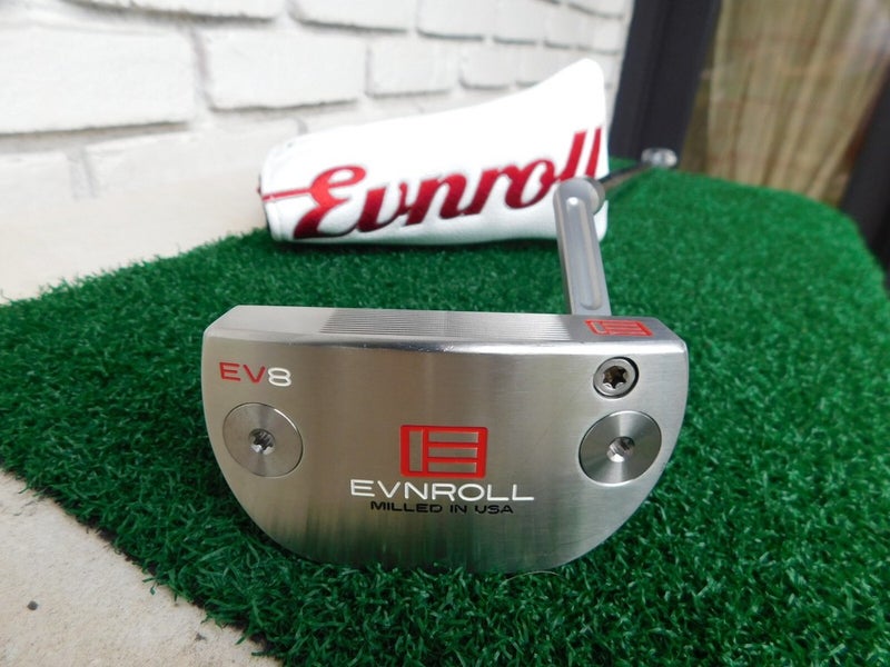 EVNROLL EV8 Satin Long Slant Putter - 34"