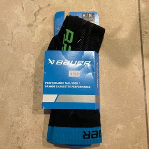 Bauer Performance Tall Medium Socks (New)