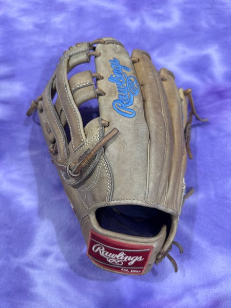 Adult Rawlings Heart of the Hide LH Outfield Baseball Glove 13" (Used)