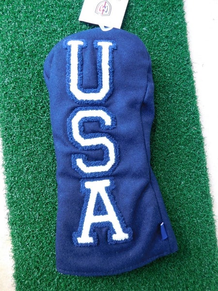 NEW CMC Design Custom Studio USA NAVY WOOL Driver Headcover