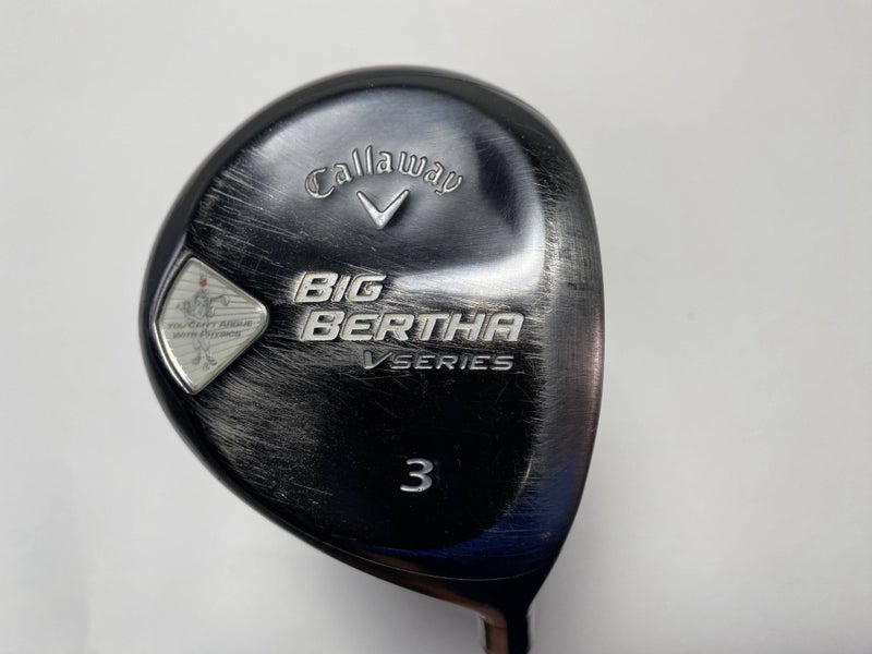 Callaway Big Bertha V Series Fairway Bassara e52x5ct 52g Stiff RH Midsize Grip