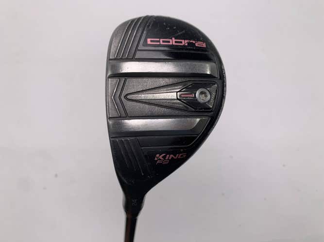 Cobra KING F9 Speedback Womens 5 Hybrid 24* Fujikura Atmos Ladies LH