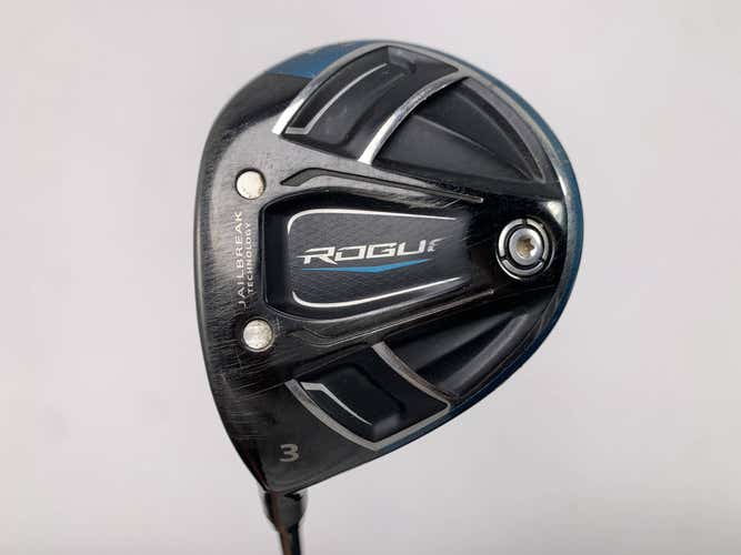 Callaway Rogue 3 Fairway Wood 15* Aldila Synergy 60g Regular LH Midsize Grip