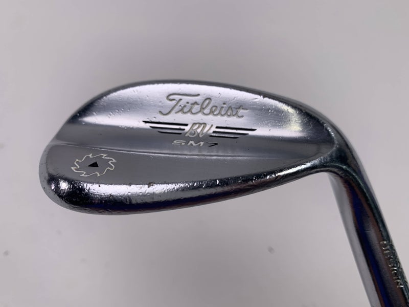 Titleist Vokey SM7 Tour Chrome 58* 8 M-Grind Wedge Steel Mens RH Midsize Grip