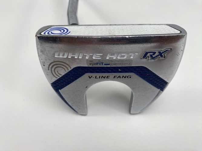 Odyssey White Hot RX V-Line Fang Putter 34" Mens LH