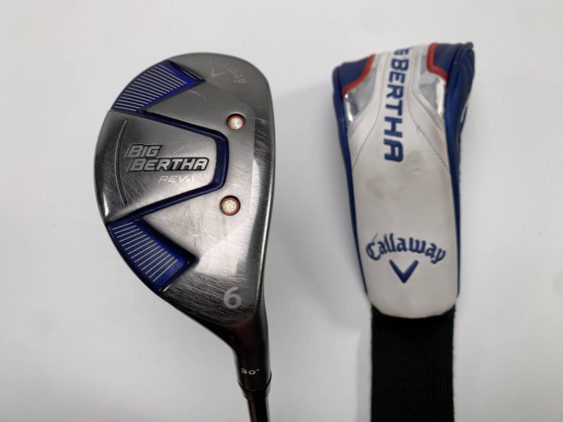 Callaway Big Bertha REVA Womens 6 Hybrid 30* RCH 45g Ladies Graphite RH HC