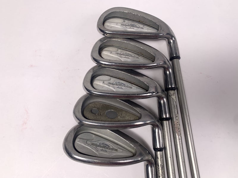 Callaway X-14 Iron Set 7-PW+SW Steelhead X-14 Gems Ladies Graphite Womens RH
