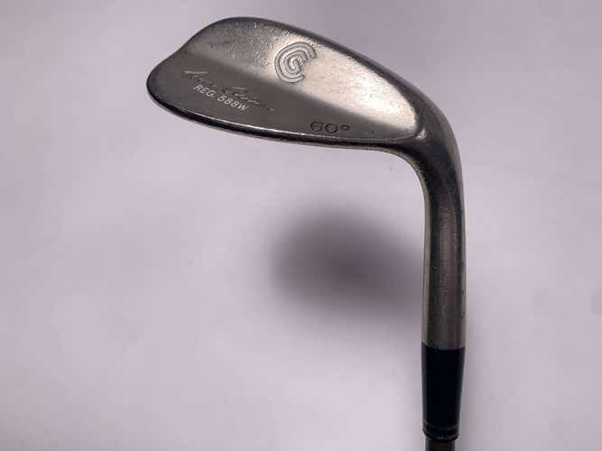 Cleveland 588 Chrome Lob Wedge LW 60* W Series Wedge Graphite Mens RH