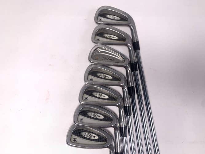 Titleist DCI 762 Iron Set 3-9 True Temper Dynamic Gold R300 Regular Mens RH
