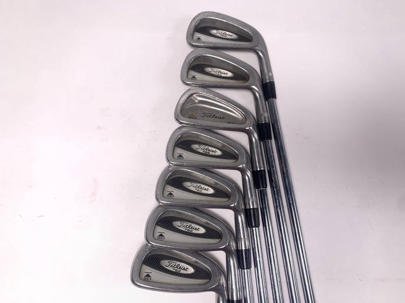 Titleist DCI 762 Iron Set 3-9 True Temper Dynamic Gold R300 Regular Mens RH