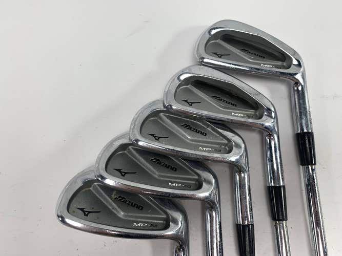 Mizuno MP 53 Iron Set 5-PW True Temper Dynamic Gold X100 Extra Stiff RH No 7i