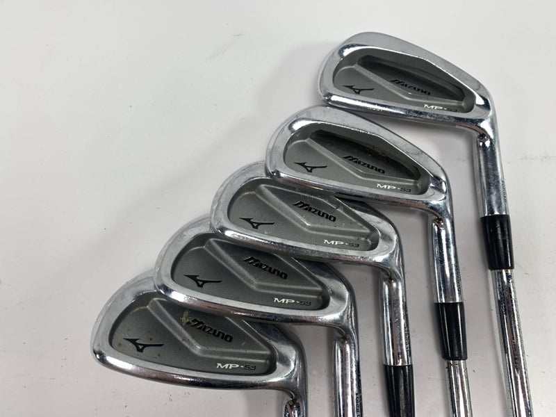 Mizuno MP 53 Iron Set 5-PW True Temper Dynamic Gold X100 Extra Stiff RH No 7i