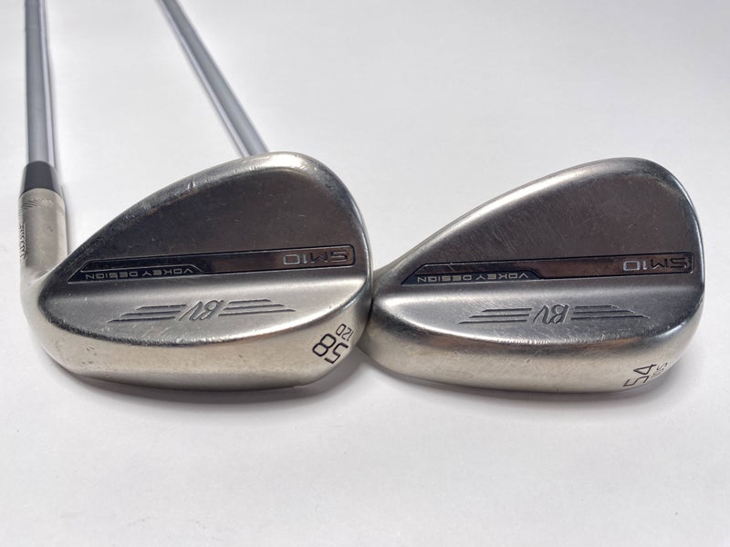 Titleist Vokey SM10 Nickel Wedge Set 54* 10 58* 12 SM10 Wedge Steel Mens RH