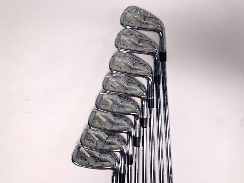 Callaway Apex Pro 19 Iron Set 4-PW+GW NS Pro Modus 3 Stiff Steel Mens RH