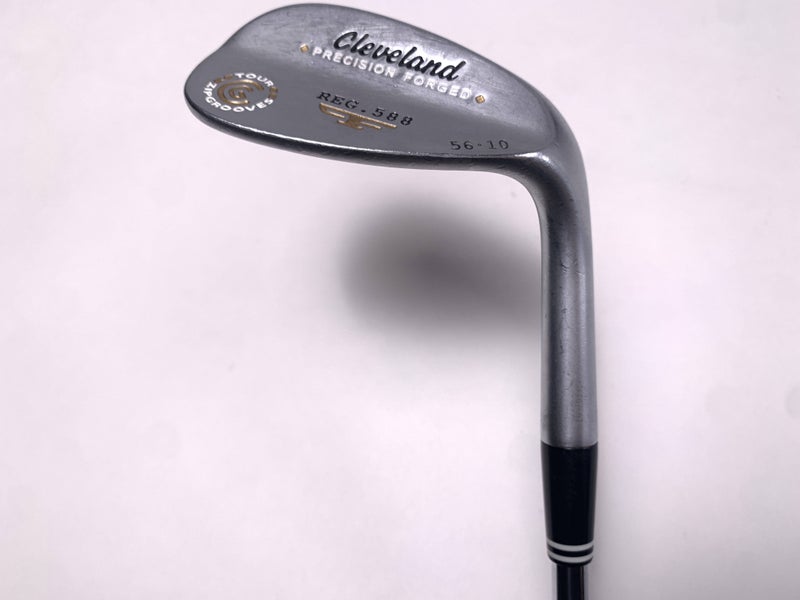 Cleveland 588 Chrome 2012 Sand Wedge SW 56* 10 Rifle FCM 6.0 Stiff Steel Mens RH