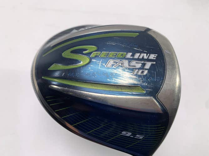 Adams Speedline Fast 10 Driver 9.5* Aldila Wasabi 60g Regular Graphite Mens RH