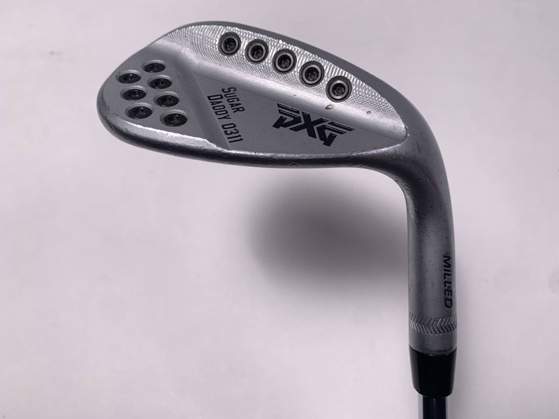 PXG 0311 Sugar Daddy Milled Chrome Lob Wedge LW 60* 9 Project X LZ 5.5 Mens RH