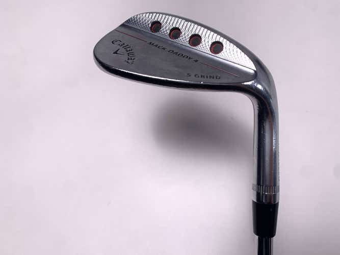 Callaway Mack Daddy 4 Chrome Sand Wedge SW 56* 10 DG S200 Tour Issue Mens RH