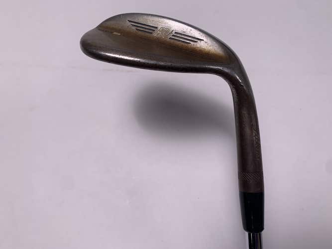 Titleist Vokey SM9 Raw Lob Wedge LW 58* 8 Bounce M-Grind Wedge Steel Mens RH