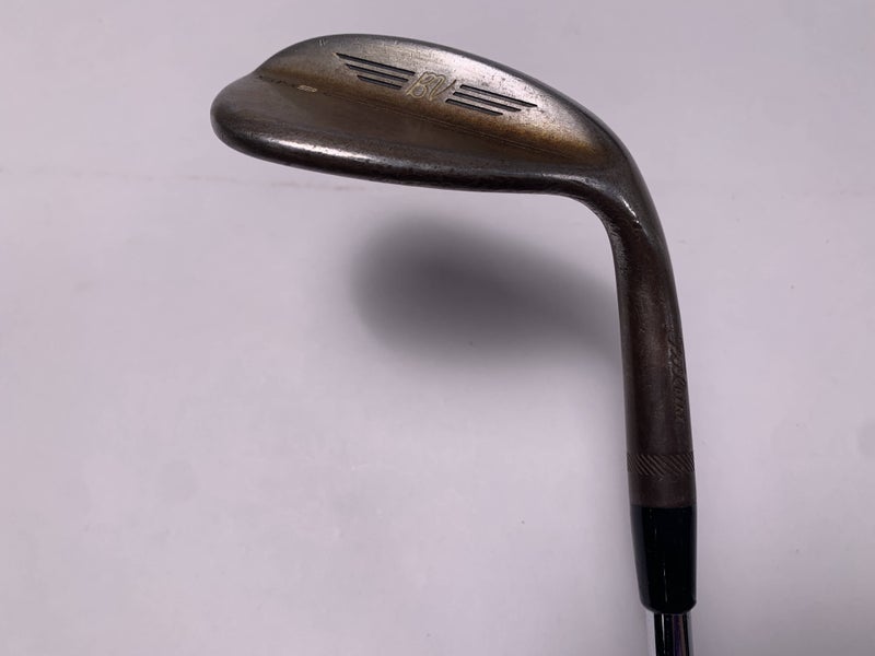 Titleist Vokey SM9 Raw Lob Wedge LW 58* 8 Bounce M-Grind Wedge Steel Mens RH